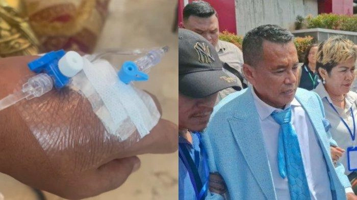 Kondisi Terkini Hotman Paris usai Ambruk di Sidang Razman: Demam Tinggi, Pakai Infus Cairan Kuning