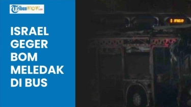 VIDEO Ledakan Misterius Guncang 3 Bus di Dekat Tel Aviv, Israel Tuduh Kelompok Palestina Pelakunya