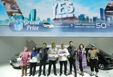 Undi Pemenang Grand Prize Year End Sale di Ajang IIMS 2025, 2 Konsumen beruntung Dapat BinguoEV dan BinguoEV dengan Diskon 50 Persen