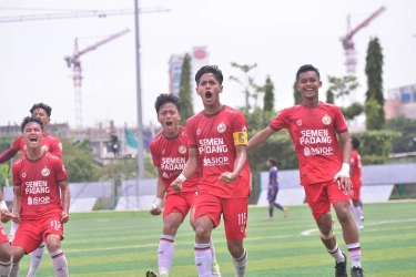 Semen Padang-ASIOP Sabet Medali Perunggu EPA U18, Libas Persik Kediri