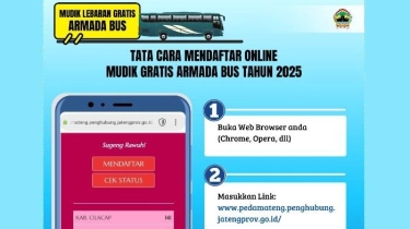 Cara Daftar Mudik Gratis 2025 via Bus Pemprov Jateng Online, Dibuka Senin, 24 Februari 2025