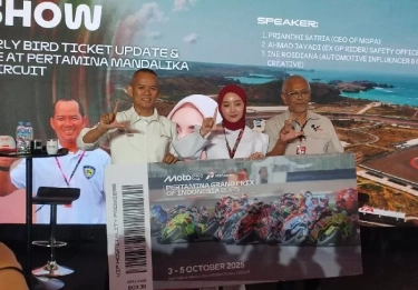 Gelaran MotoGP Indonesia 2025 Disambut Antusias Para Penggemar, Tiket Premium Grandstand Ludes Tak Bersisa