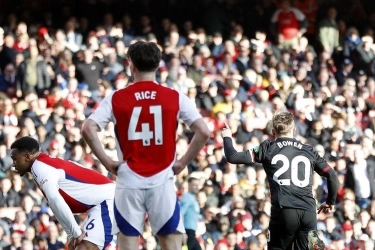 Hasil Arsenal Vs West Ham 0-1, 10 Pemain Gunners Tumbang di Kandang