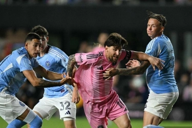 Inter Miami Vs New York City FC 2-2: Dua Assist Messi Selamatkan The Herons