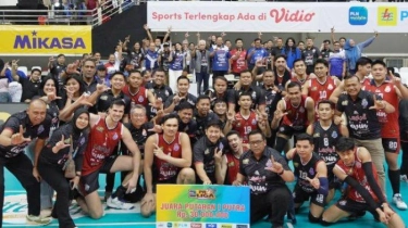 Klasemen Proliga 2025 Putra: Gak Ada Lawan, LavAni Juara Putaran Kedua dengan Status Tak Terkalahkan