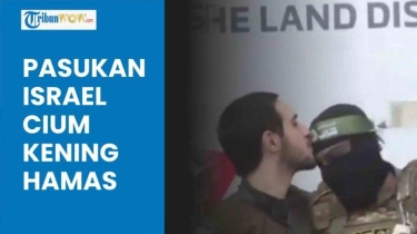 VIDEO Momen Langka Tentara Israel Peluk Erat dan Cium Kening Pasukan Hamas saat Dibebaskan