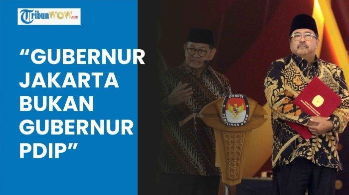 VIDEO Ucapan Lama Pramono Disorot, Akui 'Bukan Gubernur PDIP' tapi Tunda Ikut Retret