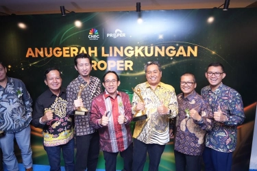 Berkat Inovasi Sosial dan Lingkungan, Bukit Asam Raih 2 Proper Emas 2024