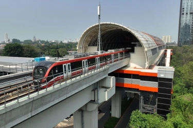 LRT Jabodebek Targetkan 24 Trainset Beroperasi Tahun Ini