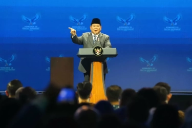 Presiden Prabowo Tanggapi Indonesia Gelap dan Kabur Aja Dulu, Klaim Prekonomian Meroket 2050