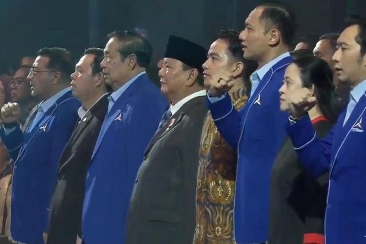 Kala Gibran dan Puan Hadiri Kongres Demokrat, Posisi Duduknya Dipisahkan AHY
