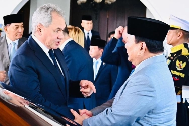 Prabowo Terima Surat Pribadi dari Presiden Rusia Vladimir Putin Lewat Sergei Shoigu
