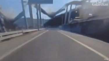 Kamera Dashboard Rekam Detik-Detik Jembatan Ambruk di Korea Selatan: 4 Orang Tewas, 6 Terluka