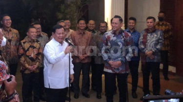 Kelakar Prabowo di Kongres Demokrat: Kalau Ada Presiden SBY Siapa Tahu Ada Presiden AHY