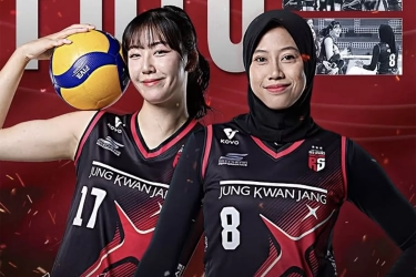 Megawati Hangestri Moncer! Red Sparks Samakan Kedudukan 2-2 di Final Liga Voli Korea