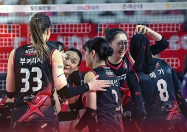 Megawati Tampil Menggila! Red Sparks Tunda Gelar Pink Spiders, Final Liga Voli Korea Lanjut ke Leg Penentuan