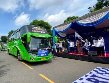 Program Balik Kerja BPKH 2025, 600 Pemudik Kembali ke Jabodetabek Tanpa Dipungut Biaya
