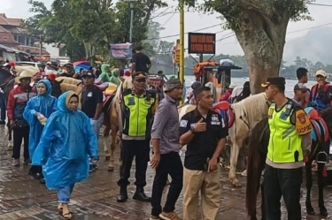 Telaga Sarangan Magetan Diserbu Wisatawan saat Libur Lebaran 2025, Dua Hari Tembus 20.000 Kunjungan