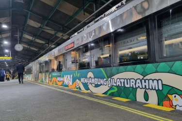 10 Relasi Terpadat Kereta Api Selama Lebaran 2025, Gambir–Yogyakarta Paling Ramai