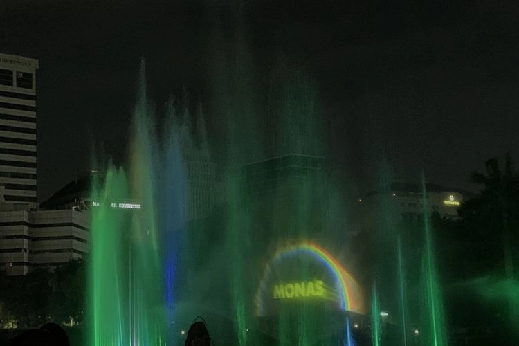 3 Cara Nonton Air Mancur Menari di Monas, Catat Lokasinya