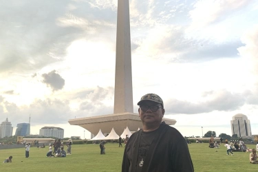 Cerita Wisatawan Rela ke Monas dari Tasikmalaya demi Air Mancur Menari