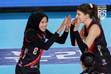 Hasil Final Liga Voli Korea: Megawati Bawa Red Sparks Menang Dramatis, Jaga Asa Juara