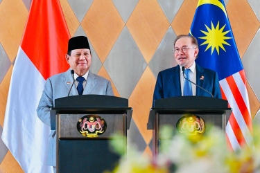 Prabowo ke Malaysia Malam Ini, Silaturahmi Lebaran dengan PM Anwar Ibrahim