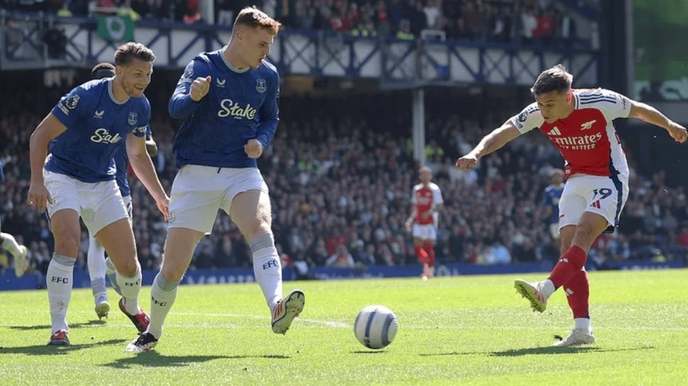 Hasil Liga Inggris: Arsenal Tertahan di Laga Pamungkas Goodison Park