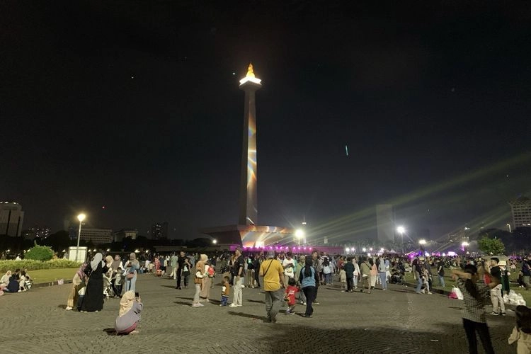 Monas Jadi Salah Satu Favorit Wisatawan Saat Libur Lebaran 2025
