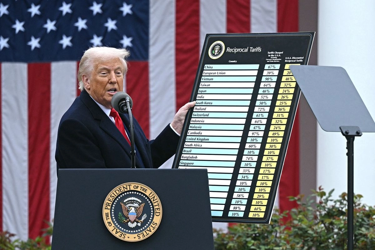 Trump Ancam Tarif Tambahan 50 Persen untuk China jika Tak Cabut Tarif Balasan