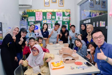 Wujudkan Ruang Inklusif dan Kebahagiaan untuk Anak Berkebutuhan Khusus, Aice Kolaborasi dengan STY Foundation dan Saraswati Learning Center