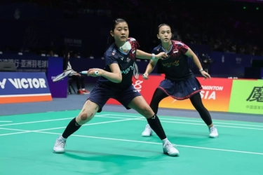 Amallia dan Febriana Lolos ke 16 Besar, Siap Tantang Fan/Yau di Badminton Asia Championship