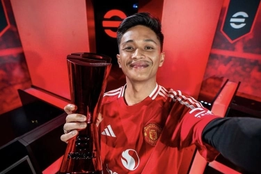 Atlet E-sports Indonesia Jadi Wakil Manchester United di Kejuaraan Dunia eFootball