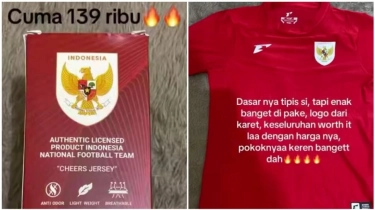 Cara Mendapatkan Jersey Timnas di Indomaret, Ini Bedanya dengan Versi Lain