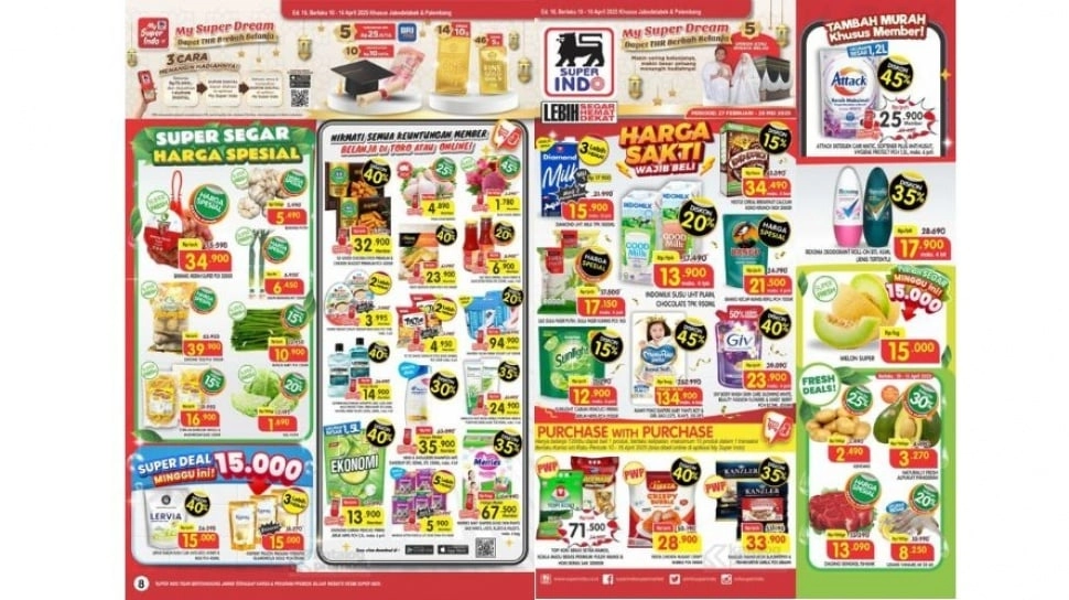 Promo Superindo JSM Minggu Ini, Cek Katalog Ada Diskon Gede-gedean!