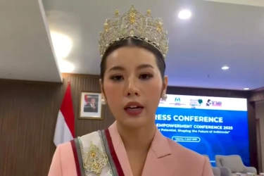 Puteri Indonesia Pendidikan dan Kebudayaan Melati Tedja Dorong Perempuan Lebih Maju dan Berdaya lewat WEC 2025
