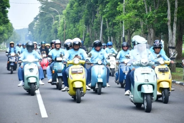 Fly Navy Scooter Club Lahir, Vespa jadi Simbol Filosofi Hidup Prajurit Udara