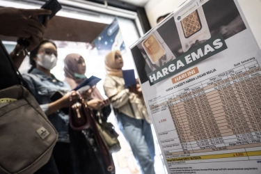 Harga Emas Antam Melonjak Rp 69.000 Selama Sepekan