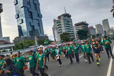 ISNU Gelar Fun Walk, Rangkaian Mukernas dan Penanaman 1 Juta Pohon