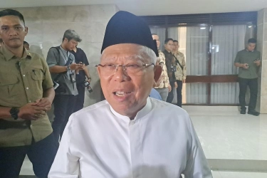 Ma'ruf Amin Sarankan Prabowo Kirim Bantuan ketimbang Evakuasi Warga Gaza