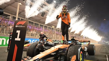 Drama Penalti di GP Arab Saudi, Oscar Piastri Kalahkan Max Verstappen dan Puncaki Klasemen F1 untuk Pertama Kalinya Sepanjang Karier