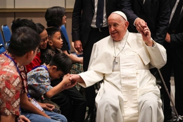 Doa Paus Fransiskus Saat di Jakarta: Tuhan Memberkati Indonesia