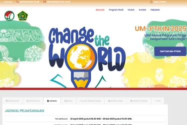 Pendaftaran UMPTKIN 2025 Resmi Dibuka, Klik um.ptkin.ac.id
