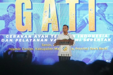 Tingkatkan Peran Ayah dalam Keluarga, Menteri Wihaji Luncurkan Program GATI