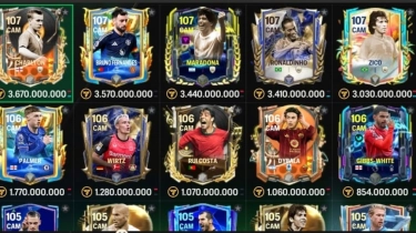 10 CAM Terbaik di FC Mobile April 2025, Lengkap Tips Dapatkan Player OVR 107 Gratis