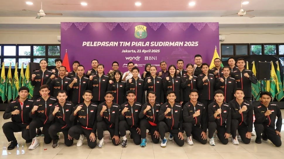 BNI Dukung Tim Bulutangkis Indonesia Berlaga di Sudirman Cup 2025