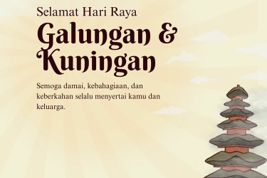 50 Gambar dan Ucapan Selamat Hari Raya Galungan 2025 buat Dibagikan ke Medsos
