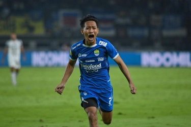 Beckham Putra Cerita Intuisi Kala Cetak Gol Indah Persib ke Gawang Bali United