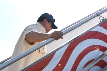 Prabowo Terbang ke Sumsel, Akan Luncurkan Gerakan Menanam