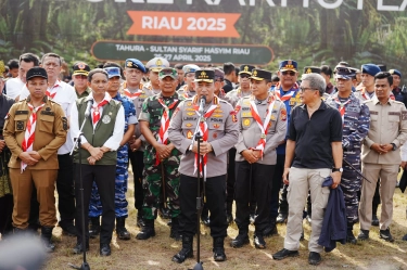 Kapolri Ajak Pemuda Jadi Ujung Tombak Cegah Karhutla di Jambore Riau 2025